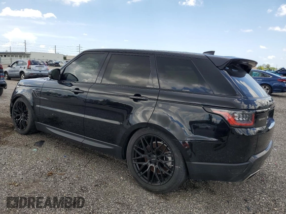 2020 Land Rover Range Rover Sport SE with VIN SALWG2SUXLA712699, listed as a Copart auction lot 54689753 with 0 mi miles. Bid and sale history available at carsss.com. Image 2.