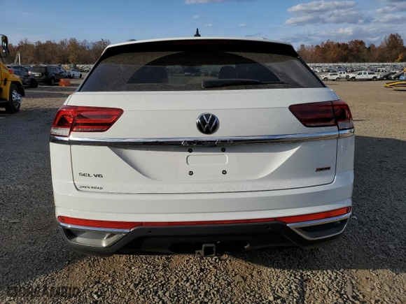 2021 Volkswagen Atlas Cross Sport 3.6L V6 SEL Premium with VIN 1V2TE2CA9MC225115, listed as a Copart auction lot 78435084 with 18,590 mi miles and Salvage Title. Bid and sale history available at carsss.com. Image 6.