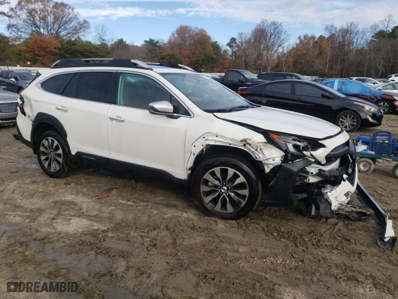 2024 Subaru Outback Touring XT with VIN 4S4BTGPD0R3112242, listed as a Copart auction lot 86996134 with 15,853 mi miles and Salvage Title. Bid and sale history available at carsss.com. Image 4.