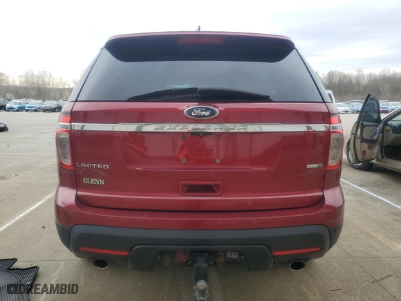 2014 Ford Explorer Limited with VIN 1FM5K8F86EGA87490, listed as a Copart auction lot 50844165 with 211,144 mi miles and Clean Title. Bid and sale history available at carsss.com. Image 6.