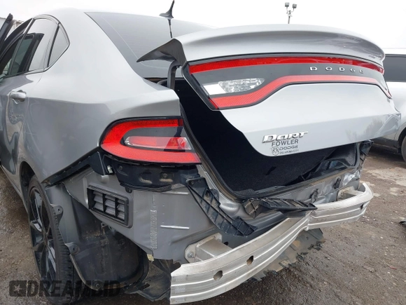 2016 Dodge Dart SXT Sport with VIN 1C3CDFFA4GD802093, listed as a IAAI auction lot 41972832 with 33,563 mi miles. Bid and sale history available at carsss.com. Image 6.