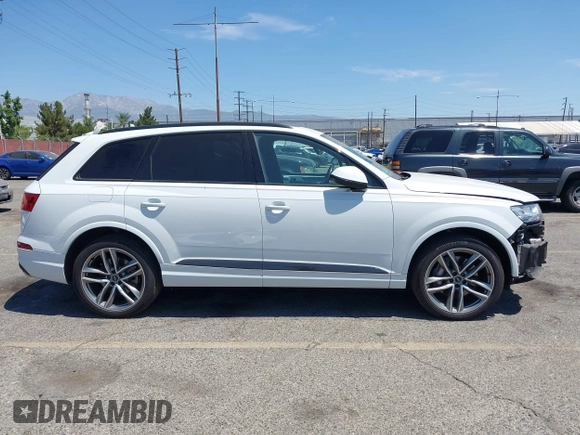 2017 Audi Q7 Prestige with VIN WA1VAAF72HD035098, listed as a IAAI auction lot 42664203 with 49,279 mi miles and . Bid and sale history available at DreamBid. Image 14.