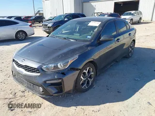2021 Kia Forte LXS with VIN 3KPF24AD4ME270875, listed as a IAAI auction lot 41355744 with 43,640 mi miles. Bid and sale history available at carsss.com. Image 18.