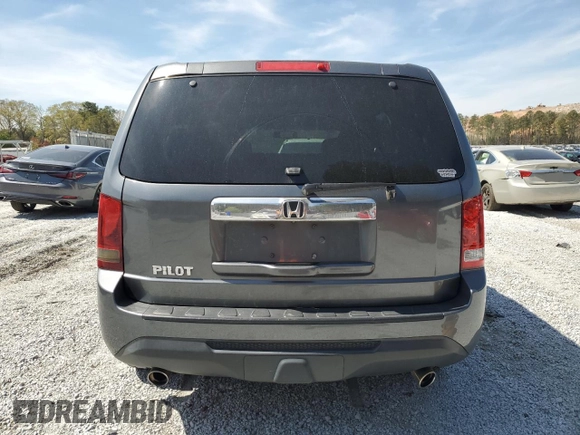 2012 Honda Pilot EX-L with VIN 5FNYF3H55CB023816, listed as a Copart auction lot 49869225 with 275,001 mi miles and Salvage Title. Bid and sale history available at DreamBid. Image 6.