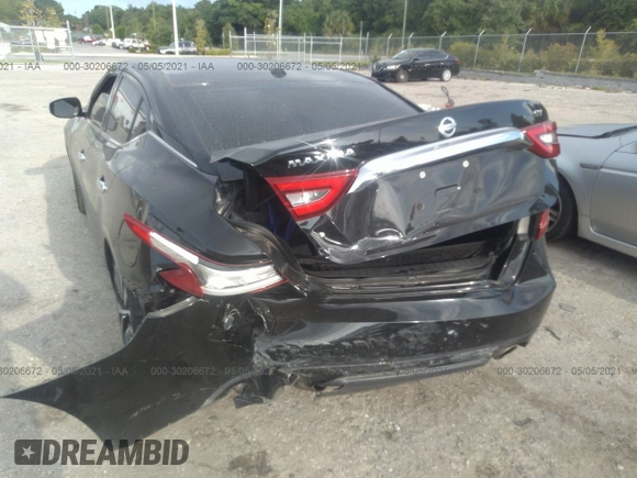 2018 Nissan Maxima SV with VIN 1N4AA6AP7JC388754, listed as a IAAI auction lot 30206672 with 42,084 mi miles. Bid and sale history available at carsss.com. Image 6.