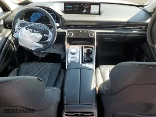 2023 Genesis GV80 with VIN KMUHCESC3PU145564, listed as a Copart auction lot 72061724 with 18,360 mi miles and Salvage Title. Bid and sale history available at carsss.com. Image 8.