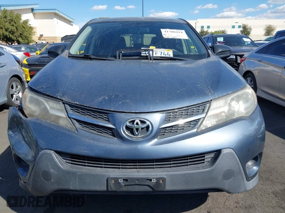2013 Toyota RAV4 LE with VIN JTMZFREV9DD019756, listed as a IAAI auction lot 41708194 with 126,689 mi miles and . Bid and sale history available at carsss.com. Image 12.