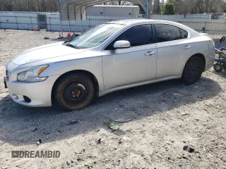 2014 Nissan Maxima SV with VIN 1N4AA5AP7EC442117, listed as a Copart auction lot 47837355 with 130,908 mi miles and Salvage Title. Bid and sale history available at DreamBid. Image 1.