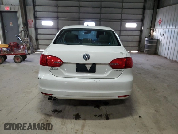 2012 Volkswagen Jetta SE with VIN 3VWDX7AJ6CM107243, listed as a Copart auction lot 56588155 with 191,741 mi miles and Non repairable. Bid and sale history available at DreamBid. Image 6.