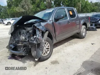 2016 Nissan Frontier S with VIN 1N6AD0ER8GN725341, listed as a Copart auction lot 54853645 with 120,499 mi miles and Salvage title. Bid and sale history available at DreamBid. Image 1.