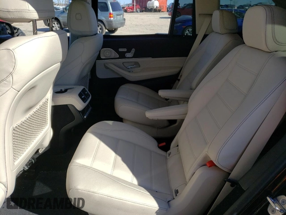 2021 Mercedes-Benz GLS with VIN 4JGFF5KE9MA402996, listed as a Copart auction lot 40803303 with 19,559 mi miles. Bid and sale history available at carsss.com. Image 10.