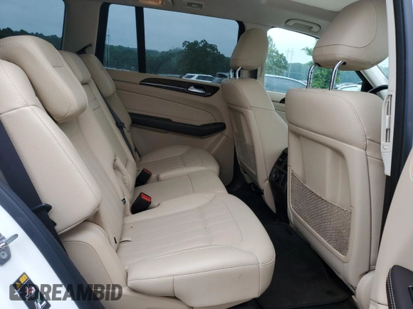 2019 Mercedes-Benz GLS 450 with VIN 4JGDF6EE3KB222770, listed as a Copart auction lot 59012615 with 106,336 mi miles and Salvage title. Bid and sale history available at DreamBid. Image 11.