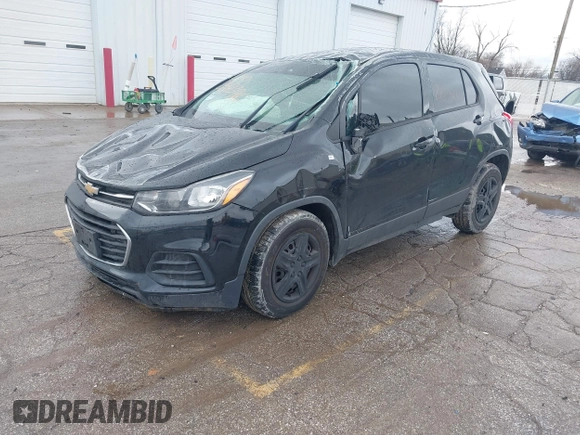 2018 Chevrolet Trax LS with VIN 3GNCJKSB5JL250074, listed as a IAAI auction lot 41727033 with 91,116 mi miles. Bid and sale history available at carsss.com. Image 17.