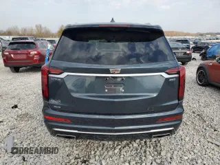 2021 Cadillac XT6 Premium Luxury with VIN 1GYKPFRS8MZ132642, listed as a Copart auction lot 77756874 with 33,415 mi miles and Non repairable. Bid and sale history available at DreamBid. Image 6.