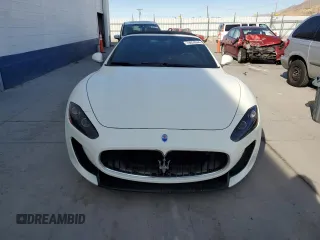 2012 Maserati GranTurismo Convertible Sport with VIN ZAM45MMA4C0063616, listed as a Copart auction lot 78658944 with 30,112 mi miles and Salvage Title. Bid and sale history available at carsss.com. Image 5.