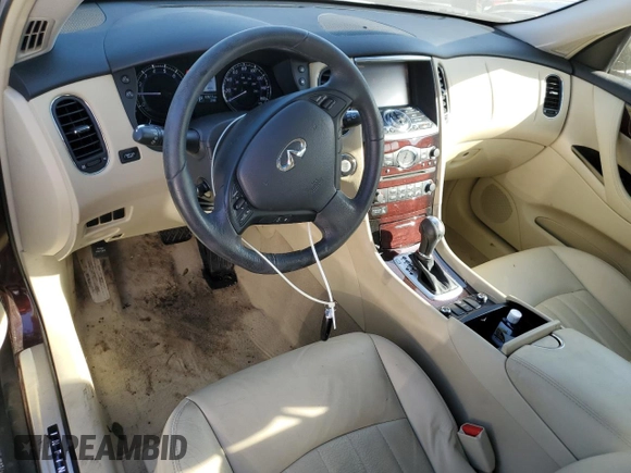 2017 Infiniti QX50 with VIN JN1BJ0RR4HM413263, listed as a Copart auction lot 74750214 with 41,617 mi miles and Non Repairable. Bid and sale history available at carsss.com. Image 8.