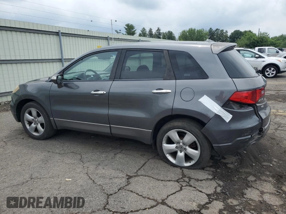 2008 Acura RDX with VIN 5J8TB18218A012037, listed as a Copart auction lot 63059404 with 139,840 mi miles and Salvage Title. Bid and sale history available at DreamBid. Image 2.
