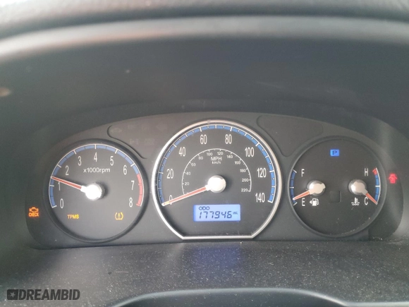 2009 Hyundai Santa Fe GLS with VIN 5NMSG13D89H235543, listed as a Copart auction lot 52861755 with 177,946 mi miles and Clean Title. Bid and sale history available at carsss.com. Image 9.