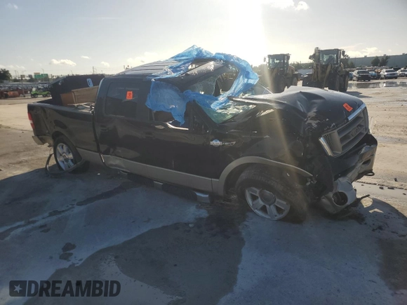 2008 Ford F-150 XLT z VIN 1FTPW14V58KC74223, wystawiony jako Copart lot #64938185 z przebiegiem 86 067 mil mil oraz Szkoda całkowita • Salvage title. Historia ofert i sprzedaży dostępna na DreamBid. Obrazek 4.