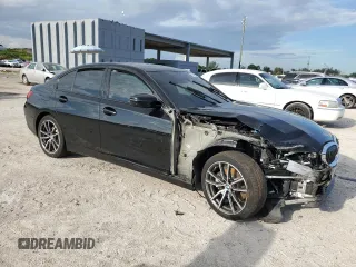 2019 BMW 3 Series 330i with VIN 3MW5R1J58K8A03925, listed as a Copart auction lot 73249094 with 85,303 mi miles and Non Repairable. Bid and sale history available at carsss.com. Image 4.