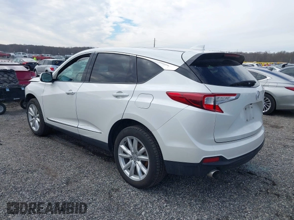 2021 Acura RDX with VIN 5J8TC2H34ML002726, listed as a IAAI auction lot 41547916 with 69,224 mi miles. Bid and sale history available at carsss.com. Image 3.