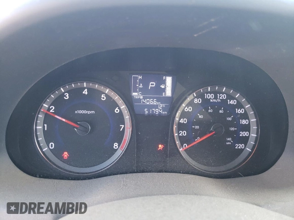 2016 Hyundai Accent SE with VIN KMHCT4AEXGU959149, listed as a Copart auction lot 55223405 with 51,794 mi miles and Salvage title. Bid and sale history available at DreamBid. Image 9.