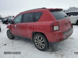 2017 Jeep Compass Sport with VIN 1C4NJCBA6HD166005, listed as a Copart auction lot 87906275 with Not Provided miles and Salvage Title. Bid and sale history available at carsss.com. Image 2.