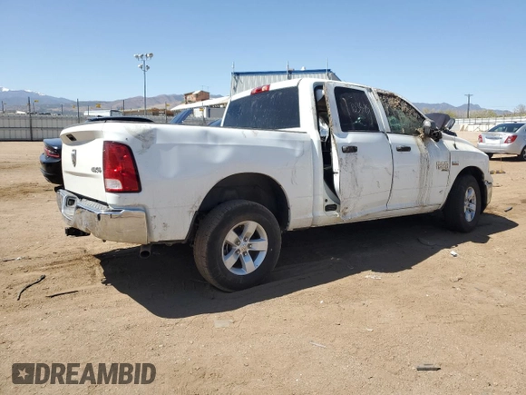 2023 Ram 1500 Express with VIN 3C6RR7KT6PG669531, listed as a Copart auction lot 52625815 with Not provided miles and Salvage title. Bid and sale history available at DreamBid. Image 3.