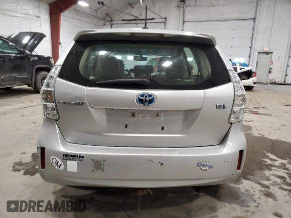 2012 Toyota Prius Two with VIN JTDZN3EUXC3170990, listed as a Copart auction lot 51232985 with 237,278 mi miles and Salvage Title. Bid and sale history available at DreamBid. Image 6.
