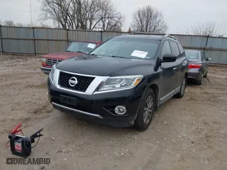 2015 Nissan Pathfinder S with VIN 5N1AR2MM2FC721037, listed as a IAAI auction lot 41190882 with 90,414 mi miles. Bid and sale history available at carsss.com. Image 18.