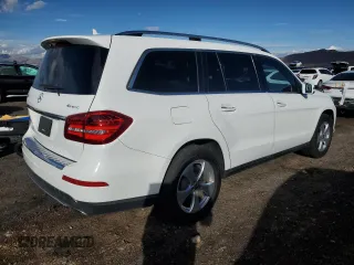 2017 Mercedes-Benz GLS 450 with VIN 4JGDF6EE3HA939538, listed as a Copart auction lot 41136224 with 101,157 mi miles and . Bid and sale history available at DreamBid. Image 3.