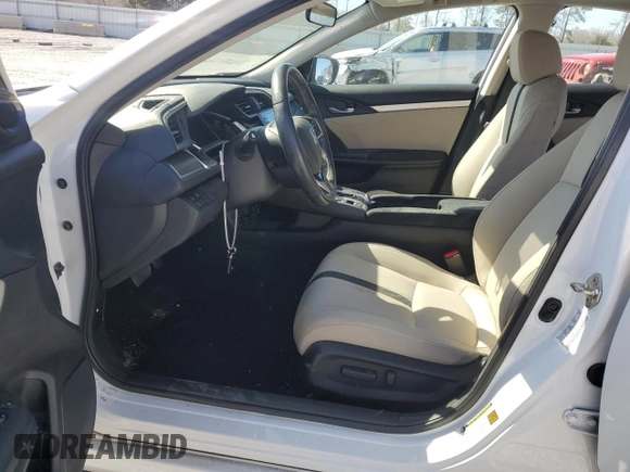 2019 Honda Civic Sedan EX with VIN 19XFC1F33KE011691, listed as a Copart auction lot 49576805 with 40,782 mi miles and Salvage Title. Bid and sale history available at carsss.com. Image 7.