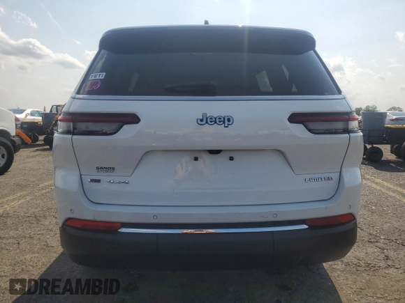 2022 Jeep Grand Cherokee Limited with VIN 1C4RJKBGXN8629137, listed as a Copart auction lot 60467085 with 27,188 mi miles and Salvage title. Bid and sale history available at DreamBid. Image 6.