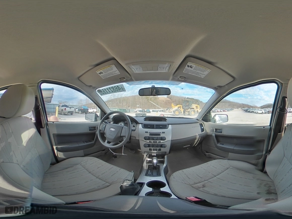 2009 Ford Focus SE with VIN 1FAHP35N89W209880, listed as a Copart auction lot 46821155 with 57,557 mi miles and Salvage Title. Bid and sale history available at carsss.com. Image 13.