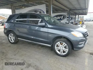 2012 Mercedes-Benz M 350 with VIN 4JGDA5HB0CA036699, listed as a Copart auction lot 62399825 with 208,306 mi miles and Clean title. Bid and sale history available at DreamBid. Image 4.