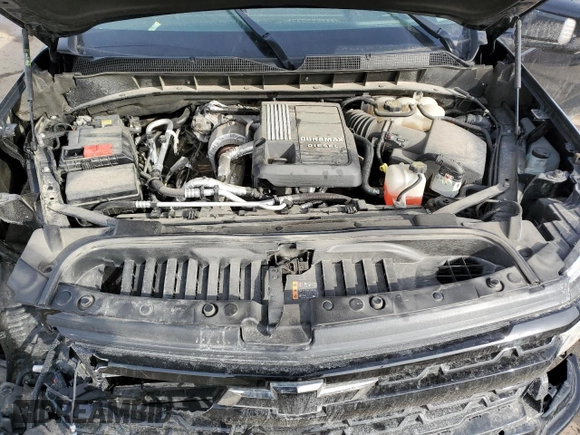 2022 Chevrolet Silverado 1500 RST with VIN 1GCUDEET6NZ599205, listed as a Copart auction lot 42735645 with Not Provided miles and Clean Title. Bid and sale history available at DreamBid. Image 11.