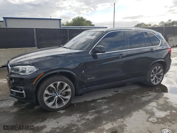 2017 BMW X5 xDrive40e iPerformance with VIN 5UXKT0C33H0V96415, listed as a Copart auction lot 48145005 with 115,577 mi miles and Clean Title. Bid and sale history available at carsss.com. Image 1.