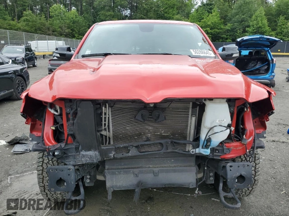 2022 Ram 1500 Big Horn with VIN 1C6SRFFT5NN308429, listed as a Copart auction lot 50286645 with 49,221 mi miles and Salvage title. Bid and sale history available at DreamBid. Image 5.