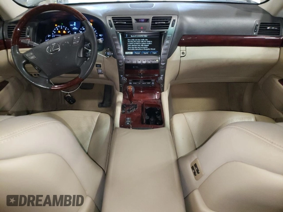 2007 Lexus LS 460 с VIN JTHBL46F075009165, выставлен на аукционе Copart как лот 56153045 с пробегом 222 580 миль миль и Списание • Salvage title. История ставок и продаж доступна на DreamBid. Изображение 8.