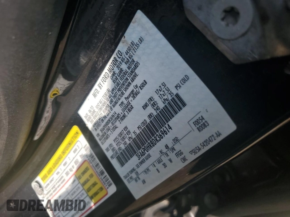2013 Ford Fusion SE с VIN 3FA6P0HR8DR369614, выставлен на аукционе Copart как лот 62808375 с пробегом 89 373 миль миль и Чистый • Clean title. История ставок и продаж доступна на DreamBid. Изображение 12.