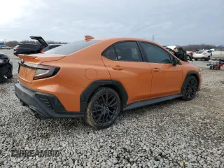 2022 Subaru WRX Premium with VIN JF1VBAF69N9025733, listed as a Copart auction lot 45037225 with 14,791 mi miles and Salvage title. Bid and sale history available at DreamBid. Image 3.