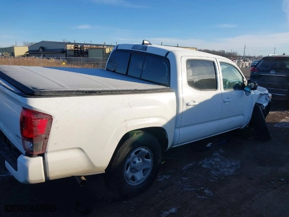 2023 Toyota Tacoma 4WD SR with VIN 3TMCZ5AN8PM648672, listed as a IAAI auction lot 41429412 with 11,731 mi miles. Bid and sale history available at carsss.com. Image 4.