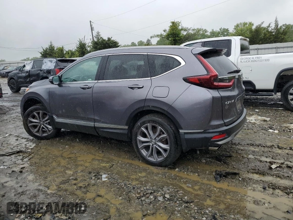 2022 Honda CR-V Touring with VIN 2HKRW2H94NH645927, listed as a Copart auction lot 57567875 with Not provided miles and Salvage title. Bid and sale history available at DreamBid. Image 2.