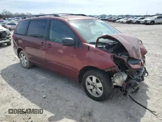 2008 Toyota Sienna CE with VIN 5TDZK23C48S189179, listed as a Copart auction lot 49672355 with 271,473 mi miles and Salvage Title. Bid and sale history available at DreamBid. Image 4.