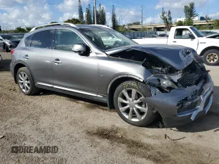2017 Infiniti QX50 with VIN JN1BJ0RR9HM414439, listed as a Copart auction lot 35848283 with 56,519 mi miles. Bid and sale history available at carsss.com. Image 4.