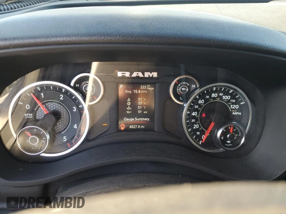 2024 Ram 3500 Tradesman with VIN 3C63R3CL7RG255934, listed as a Copart auction lot 77152354 with 4,827 mi miles and Salvage Title. Bid and sale history available at carsss.com. Image 9.