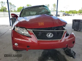 2011 Lexus RX 350 with VIN 2T2ZK1BA3BC053650, listed as a Copart auction lot 57654945 with Not provided miles and Non repairable. Bid and sale history available at DreamBid. Image 5.