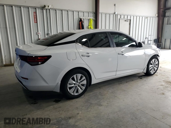 2022 Nissan Sentra S with VIN 3N1AB8BV5NY238450, listed as a Copart auction lot 50346465 with 39,106 mi miles and Clean Title. Bid and sale history available at carsss.com. Image 3.