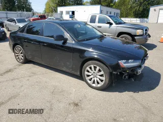 2014 Audi A4 Premium with VIN WAUBFAFL6EN009467, listed as a Copart auction lot 53894905 with 110,273 mi miles and Salvage Title. Bid and sale history available at carsss.com. Image 4.