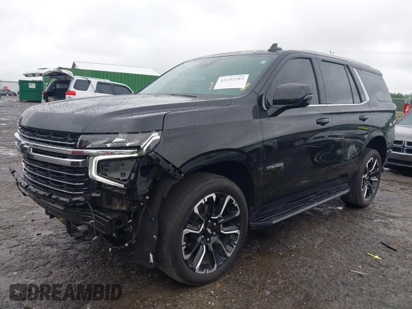 2023 Chevrolet Tahoe LT z VIN 1GNSKNKD5PR407387, wystawiony jako IAAI lot #42242283 z przebiegiem 23 781 mil mil oraz . Historia ofert i sprzedaży dostępna na DreamBid. Obrazek 2.